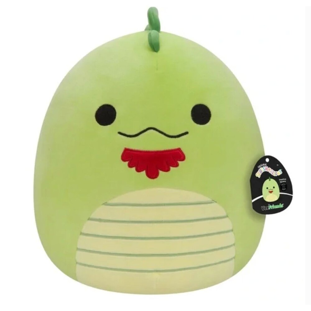 VeeFriends x Squishmallows Intuitive Iguana Plush Limited Series Gary V NEW 12"